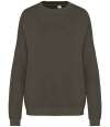 NS415 Native Spirit Unisex Terry 280 Oversized Sweatshirt Washed Organic Khaki colour image